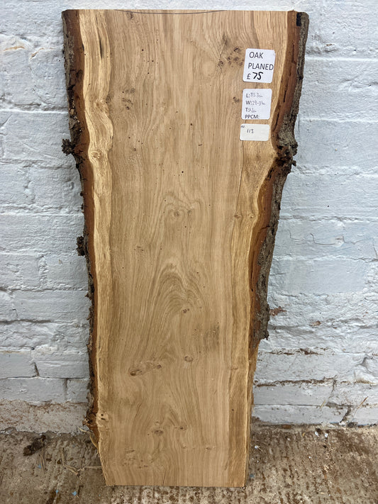 Oak No 113 - 853x290-310x32mm Planed