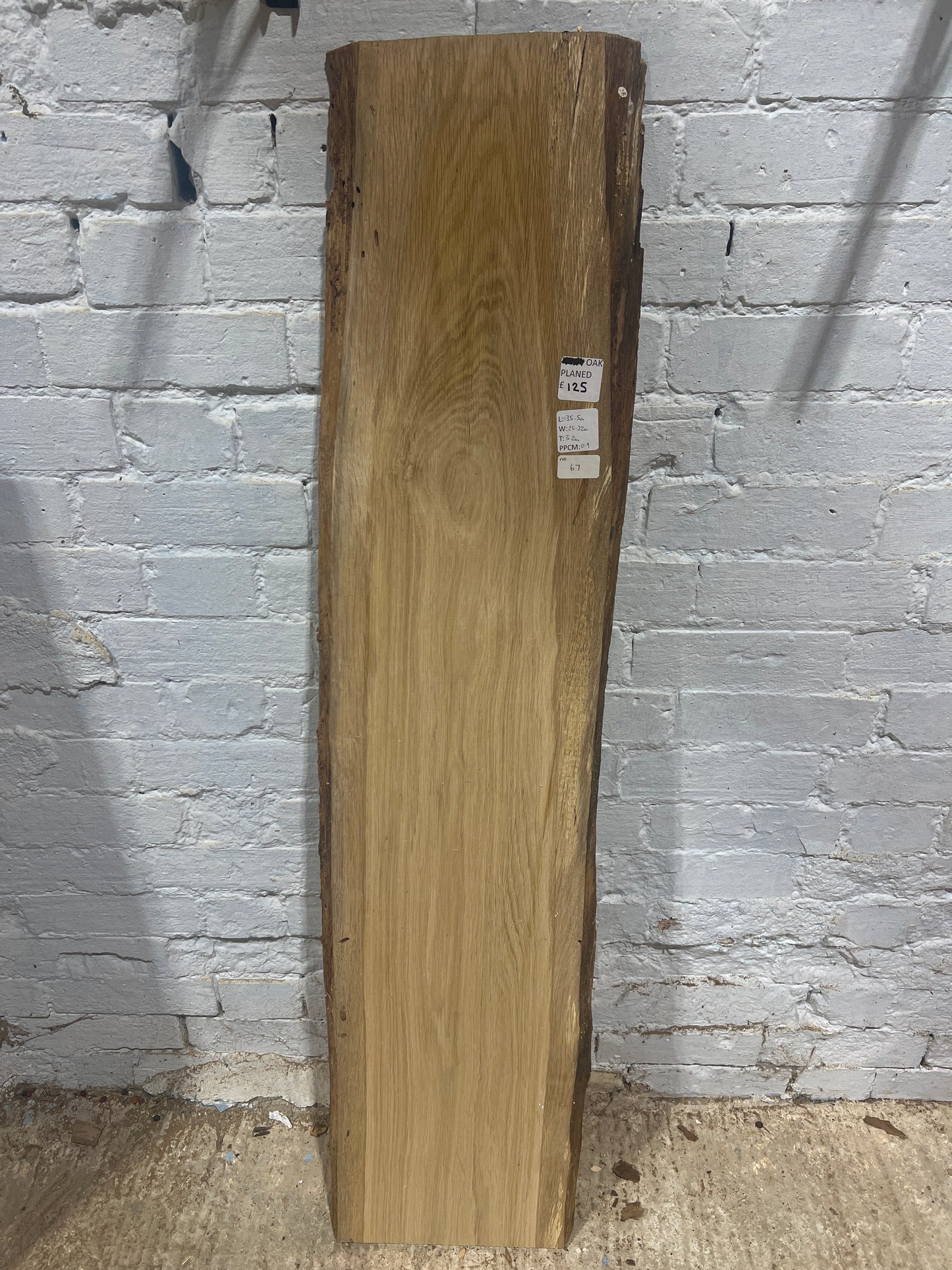 Oak No 67 - 1355x250-320x32mm Planed