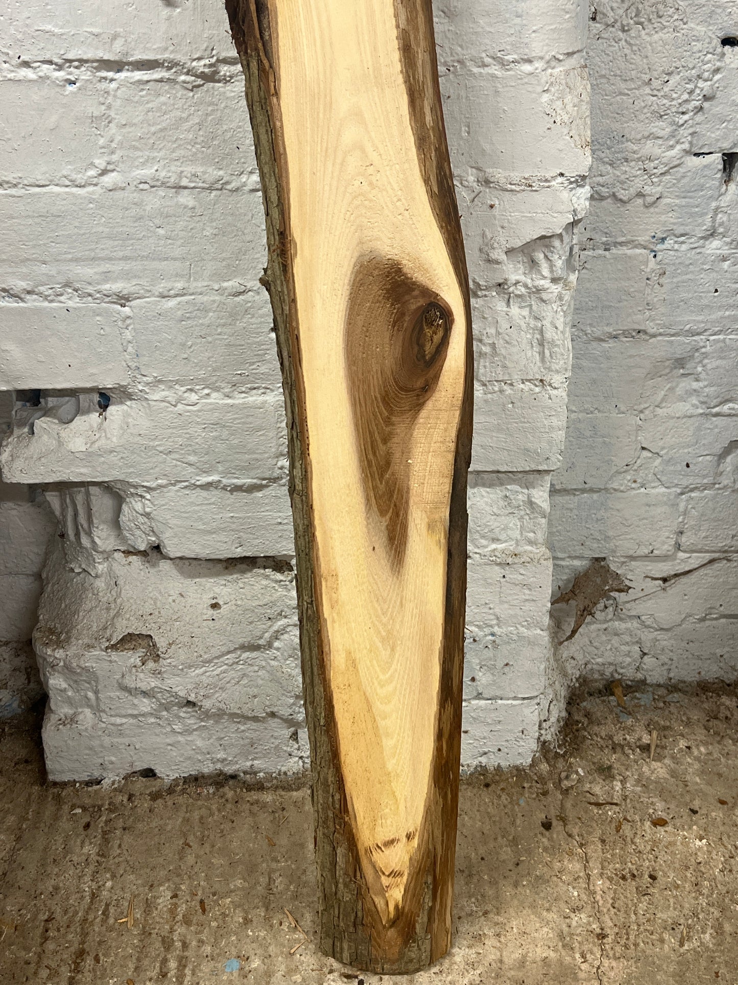 Elm No 20 - 1138x100-130x30mm  Planed