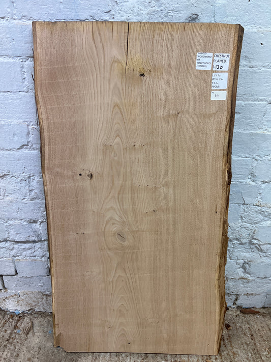 Chestnut No 64 - 975x500-570x32mm Planed