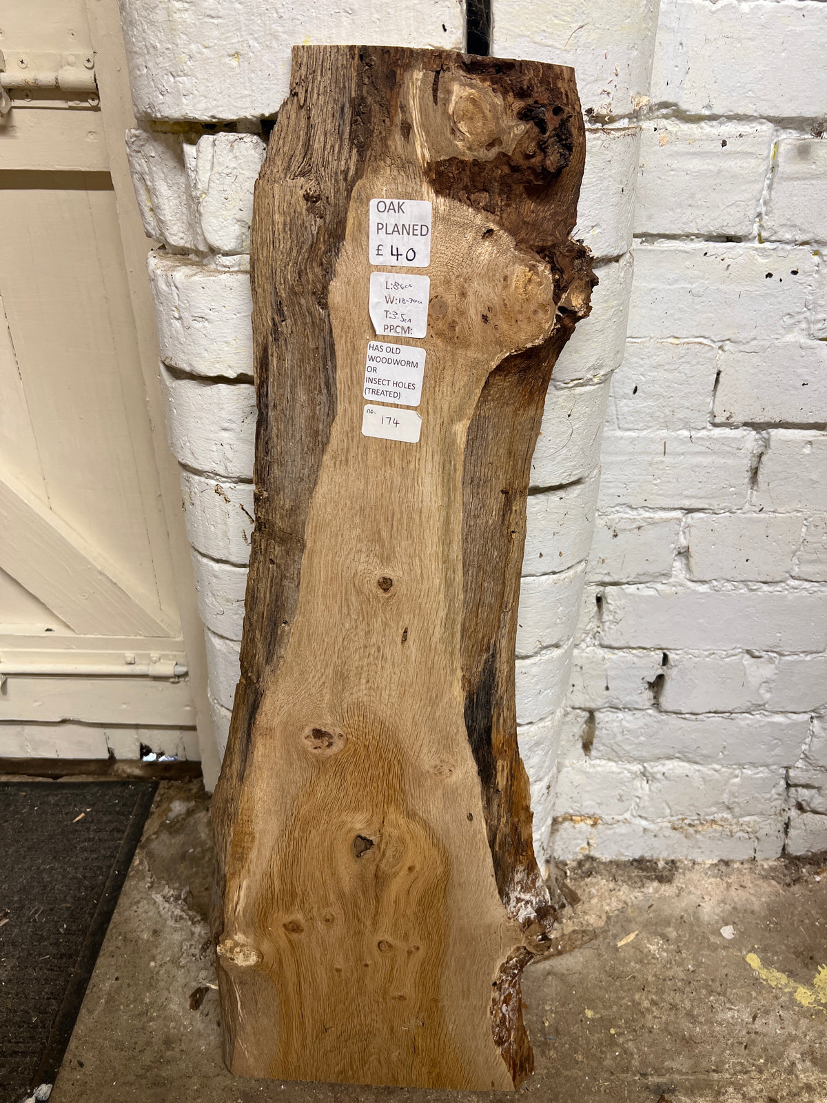Oak No 174 - 860x180-300x35mm Planed