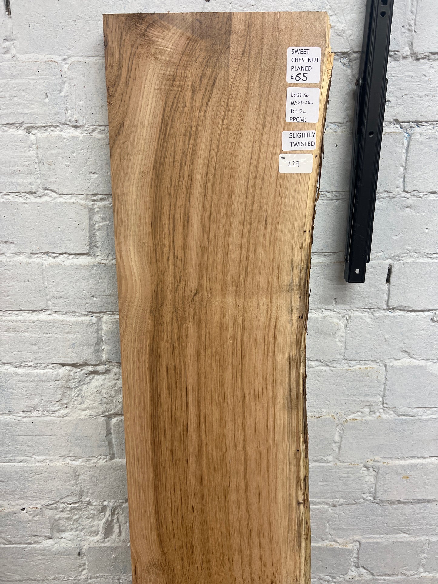 Sweet Chestnut No 239 - 1515x230-270x35mm Planed