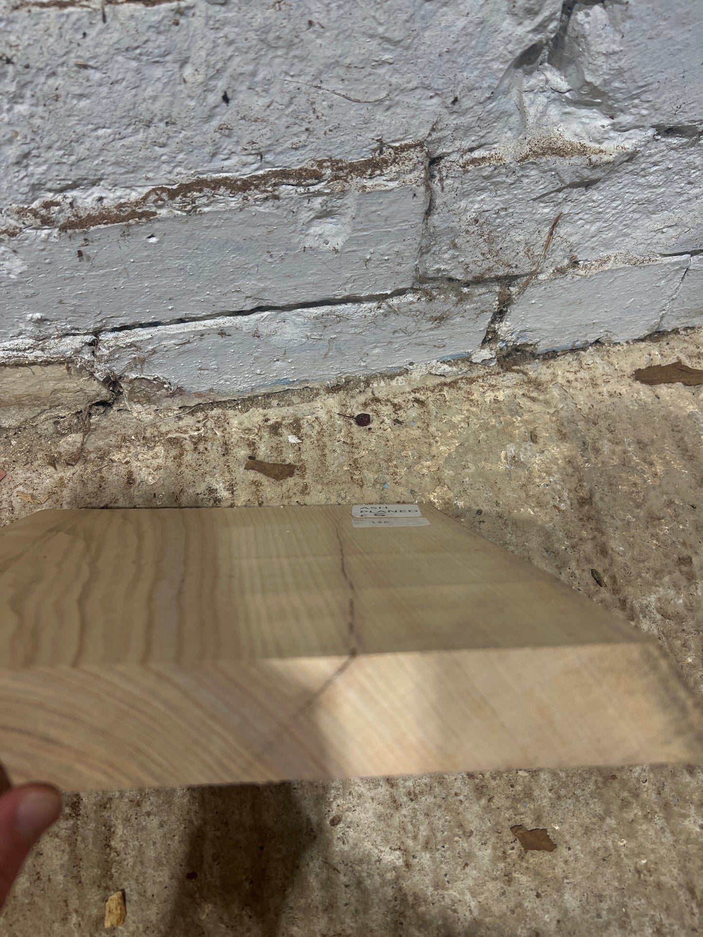 Ash No 166 - 230x240-260x35mm Planed