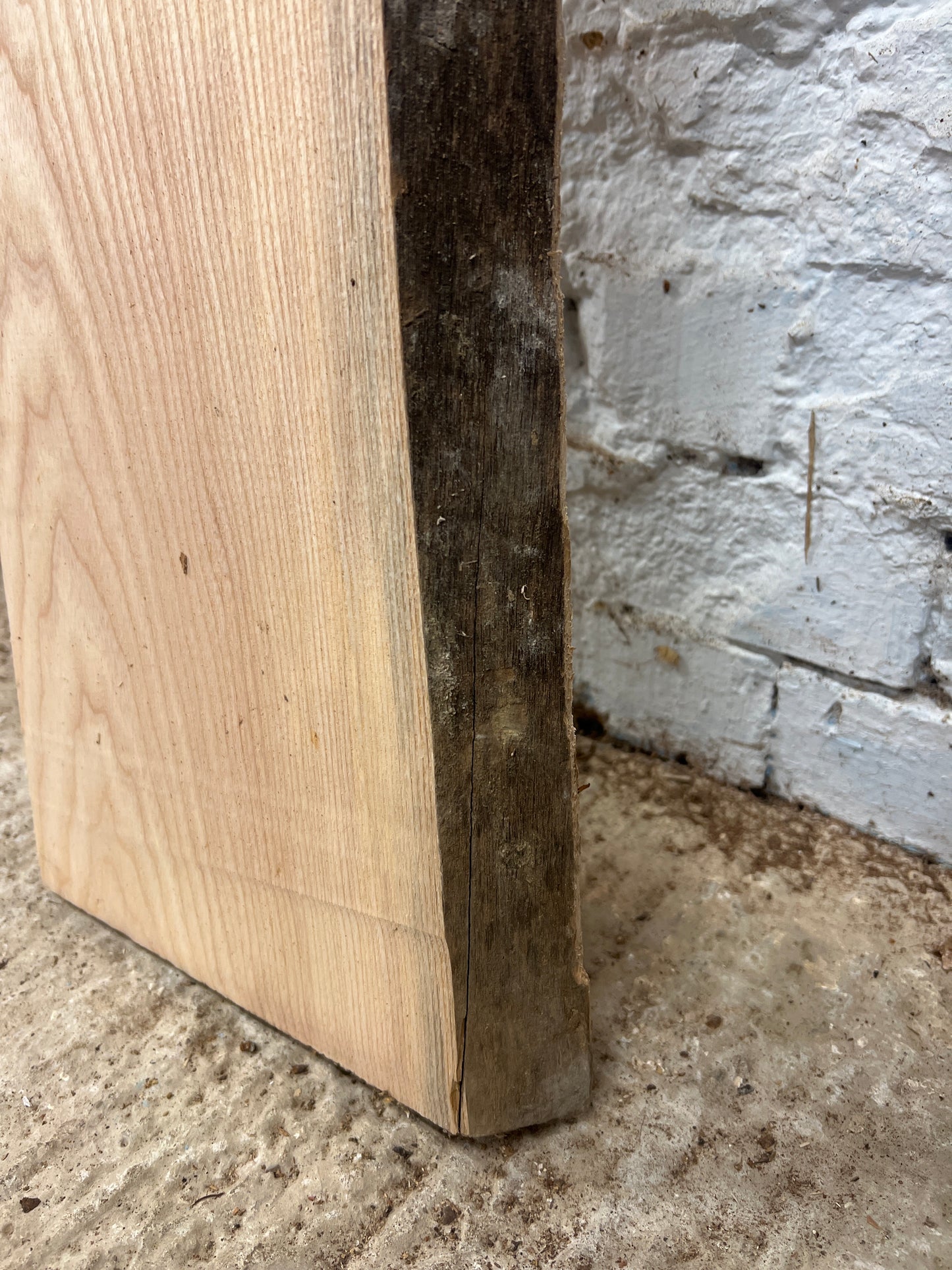 Ash No 35 - 1382x190-250x38mm Planed