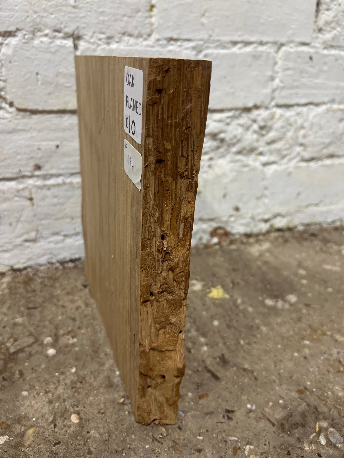 Oak No 194 - 260x260x30mm Planed