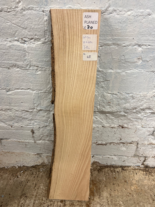 Ash No 48 - 657x125-165x38mm Planed