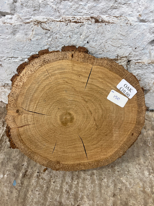 Oak No 150 - 270x250x40mm Sawn
