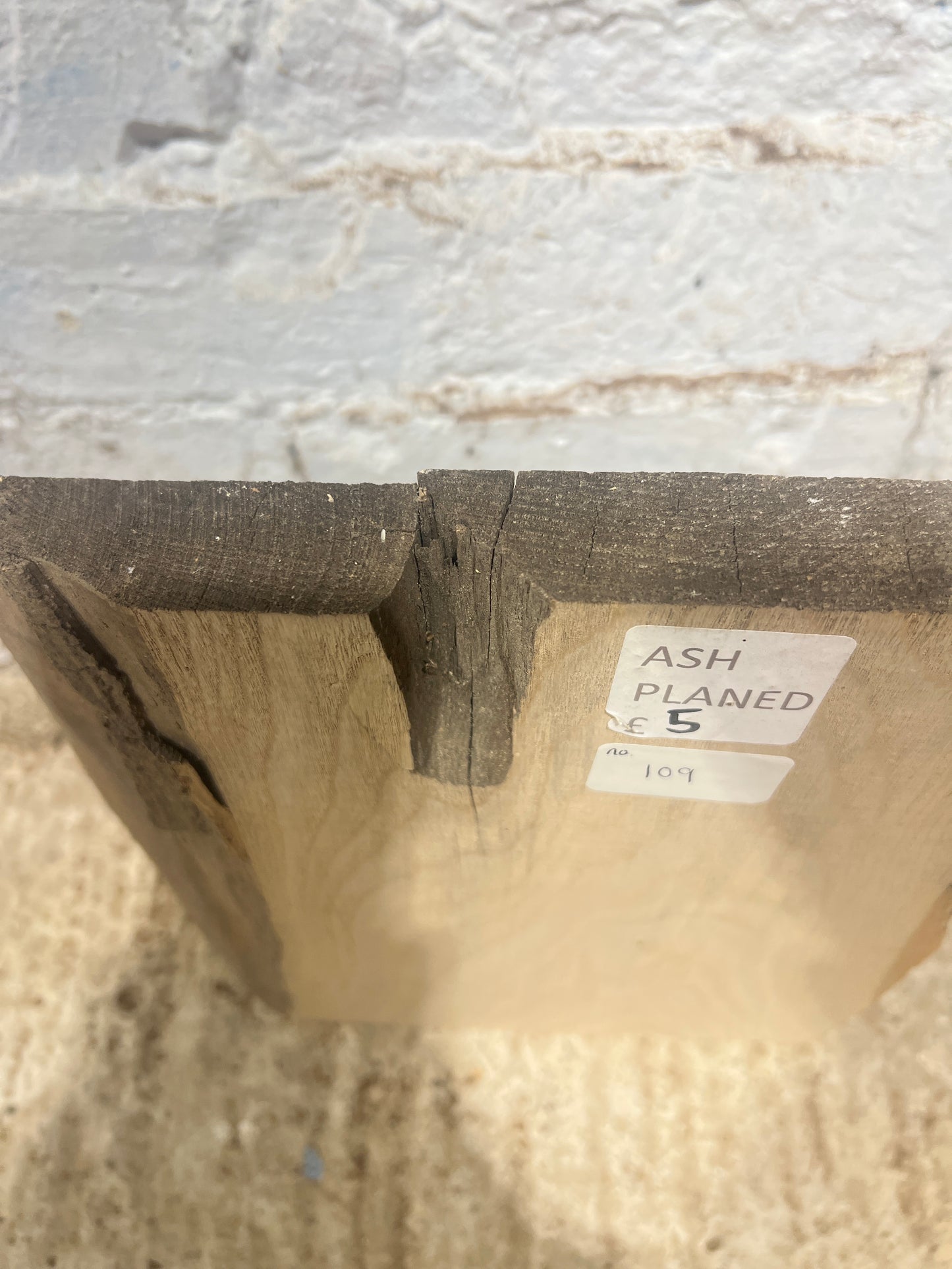 Ash No 109 - 280x230x30mm Planed