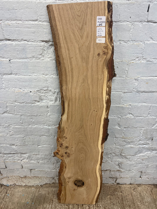Oak No 127 - 1215x270-300x25mm Planed