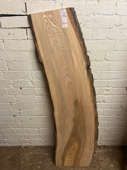 Ash No 103 - 1385x300-390x32mm Planed