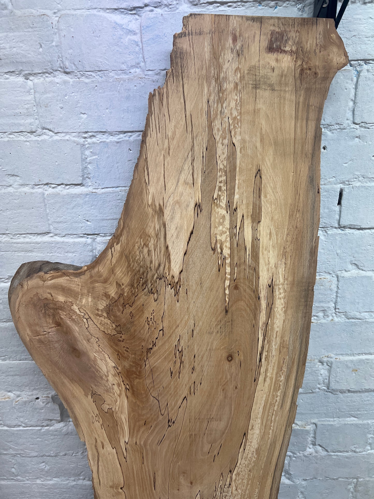 Spalted Beech No 184 - 1445x210-480x30mm Planed