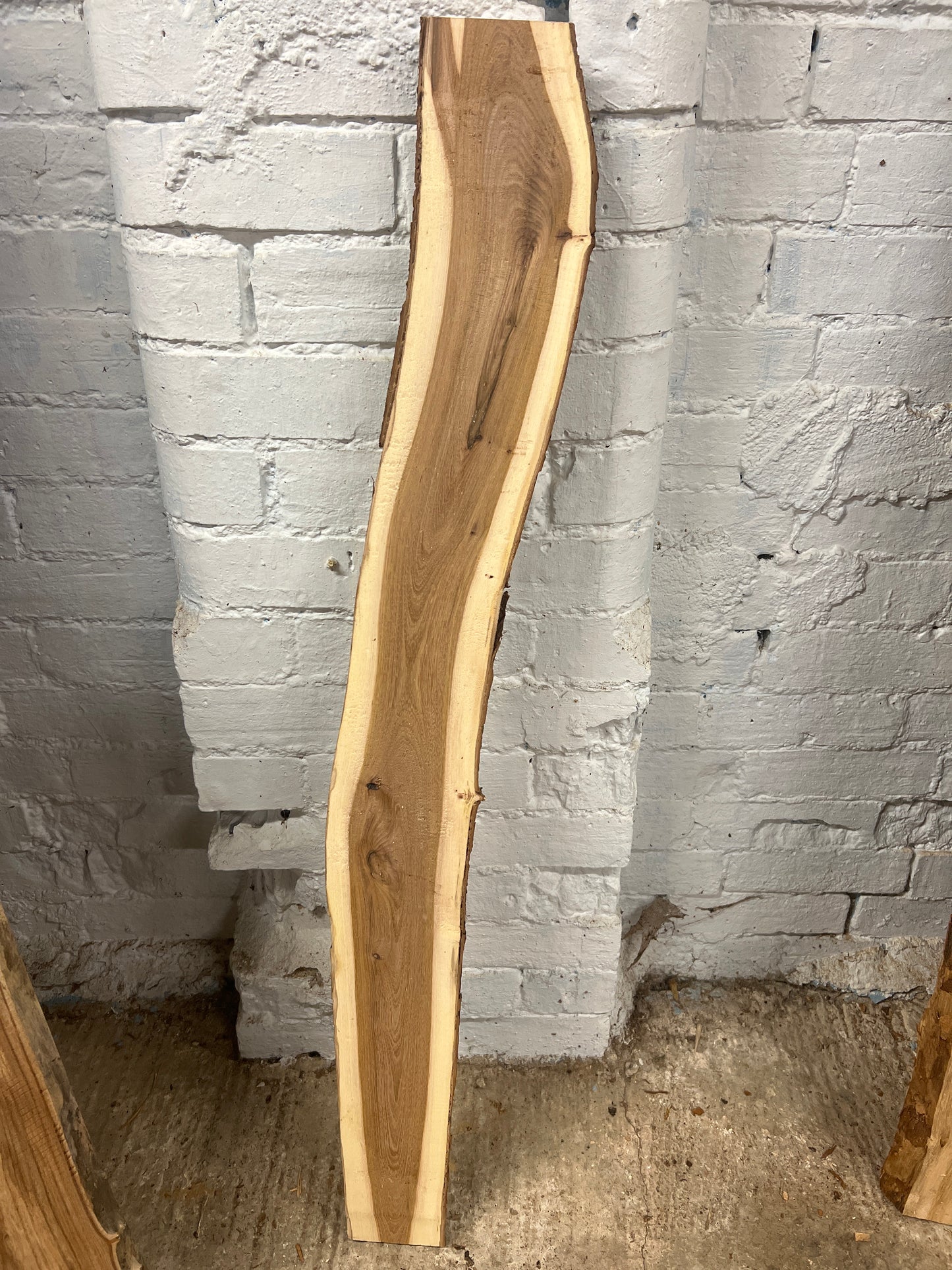 Elm No 20 - 1138x100-130x30mm  Planed