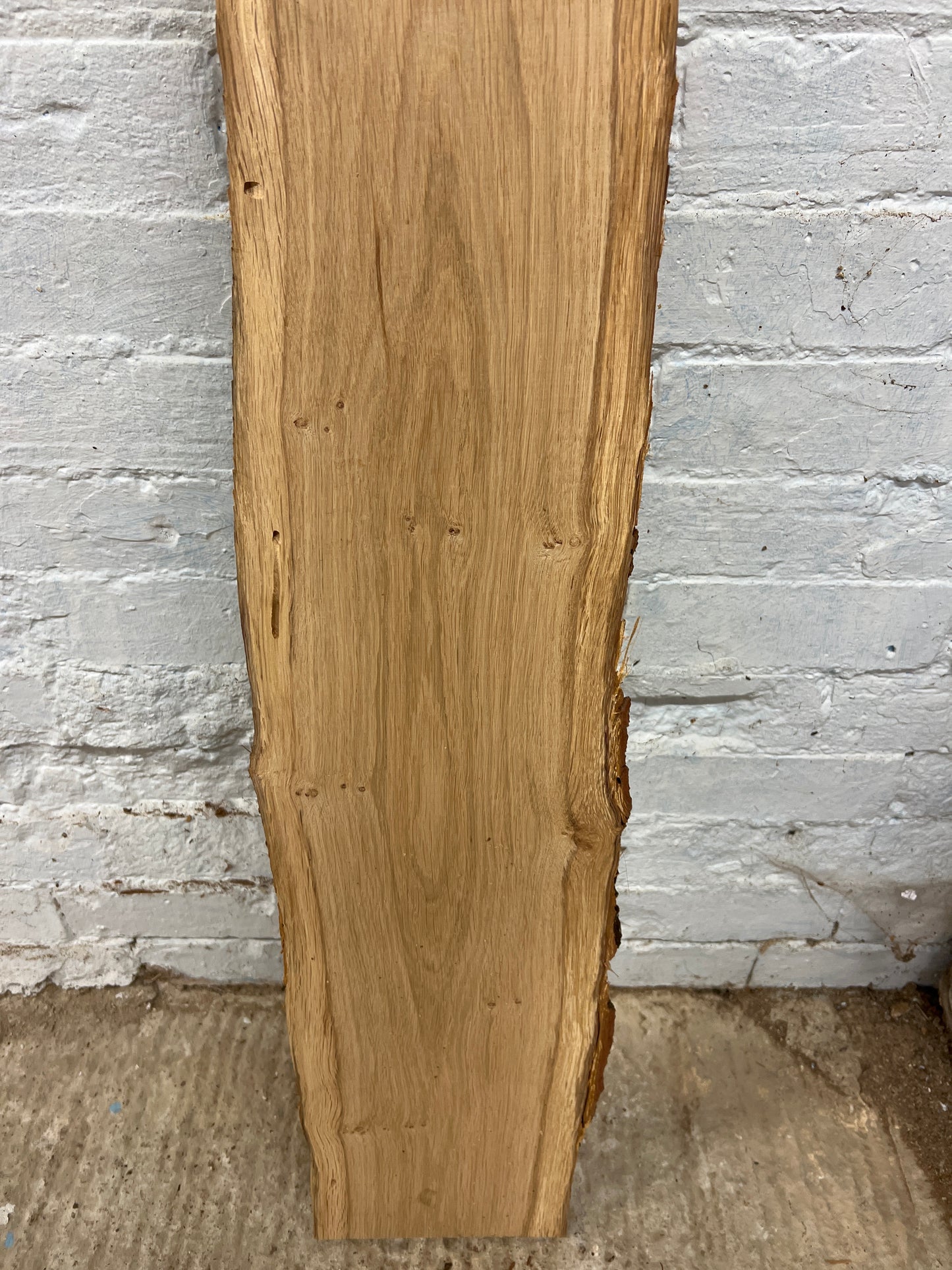 Oak Planed No 47 - 1420x120-210x30mm Planed