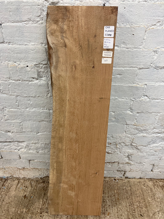 Holm Oak No 167 - 1075x250-300x50mm Planed