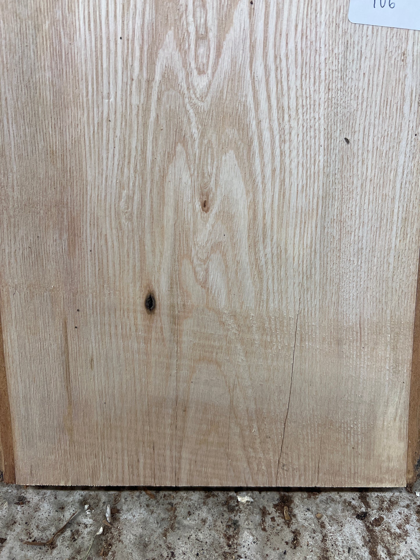 Ash No 106 - 340x240-250x38mm Planed