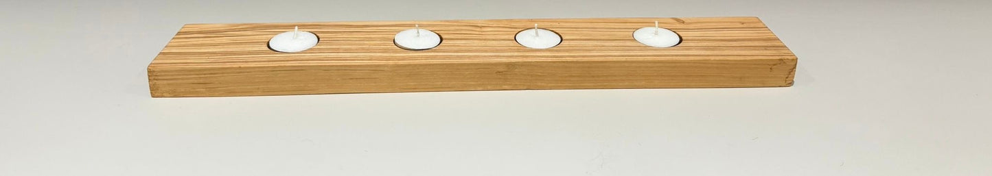 Olive Ash - 4 tea light holder