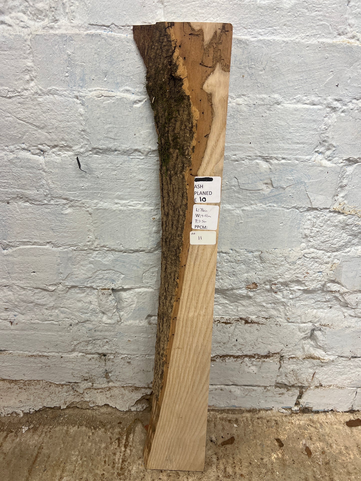 Ash No 11 - 740x90-120x35mm Planed