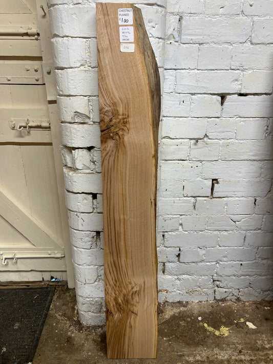 Chestnut No 206 - 1215x110-190x50mm Planed