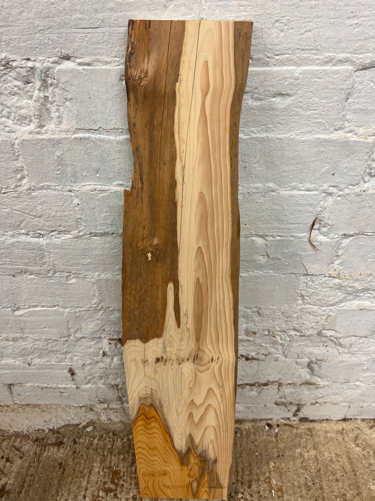Yew No 193 - 860x130-190x20mm Planed