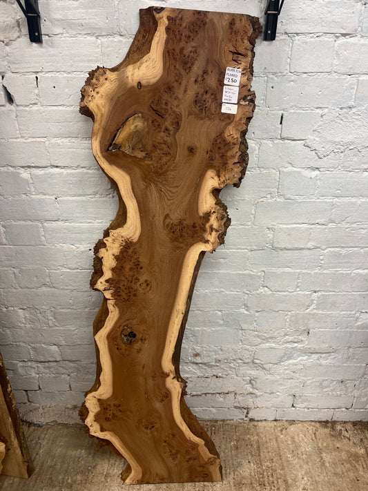 Burr Elm No 224 - 1440x260-420x43mm Planed