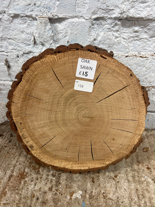 Oak No 138 - 290x280x60mm Sawn
