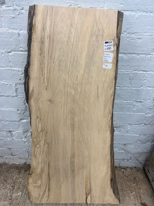 Sycamore No 80 - 1000x370-510x40mm Planed