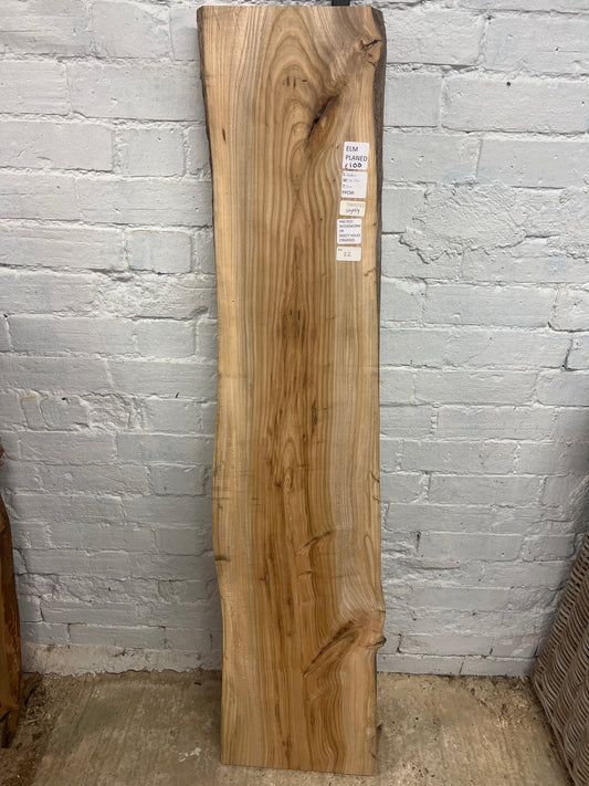 Elm No 22 - 1460x260-350x30mm Planed