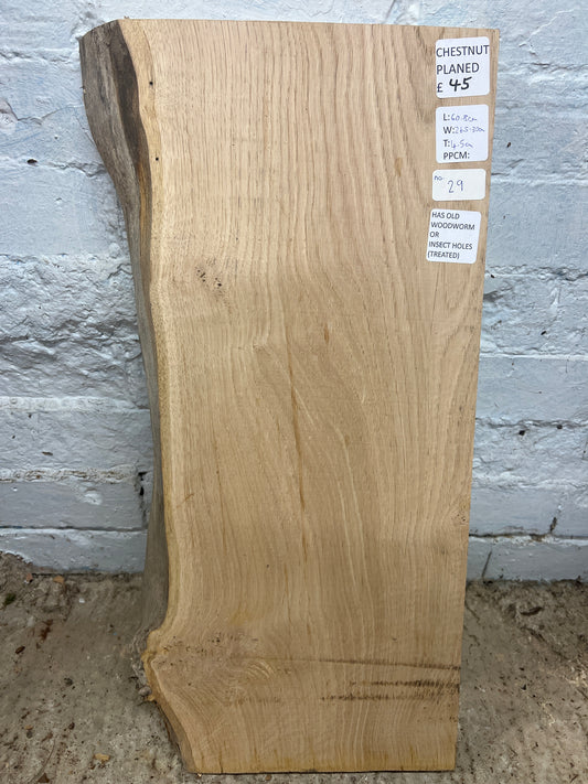 Chestnut No 29 - 608x265-300x45mm Planed