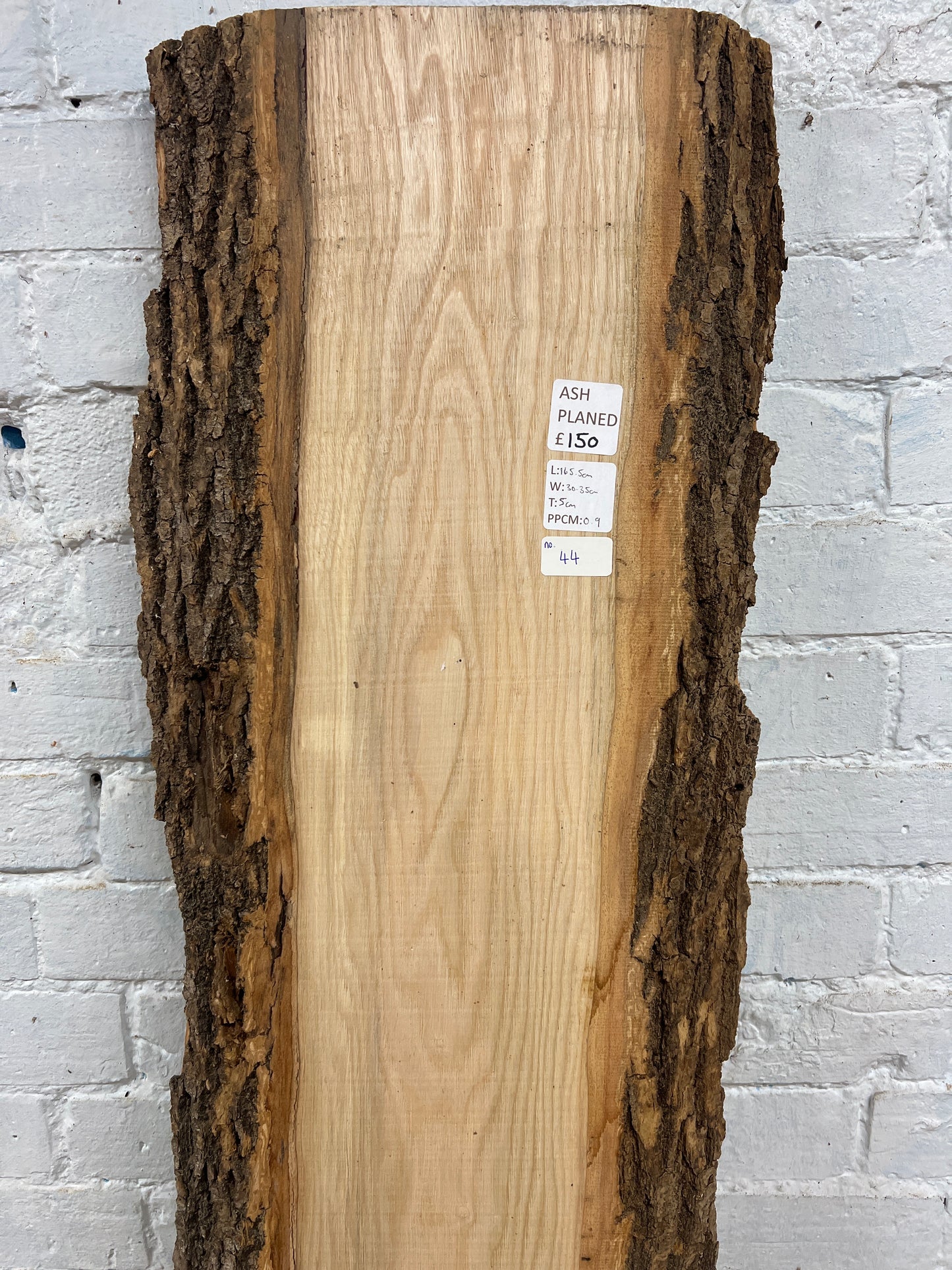 Ash No 44 - 1655x300-350x50mm Planed