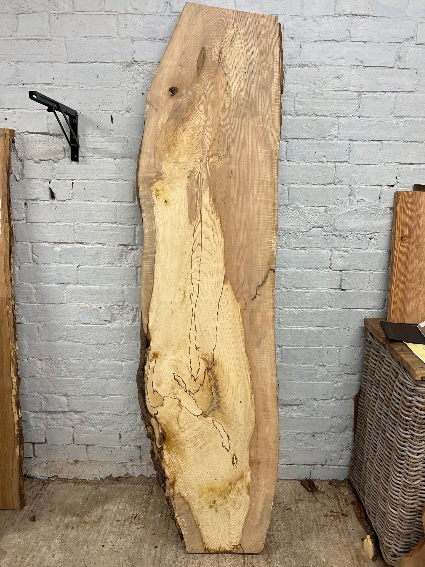 Ash No 46 - 1900x300-500x45mm Planed