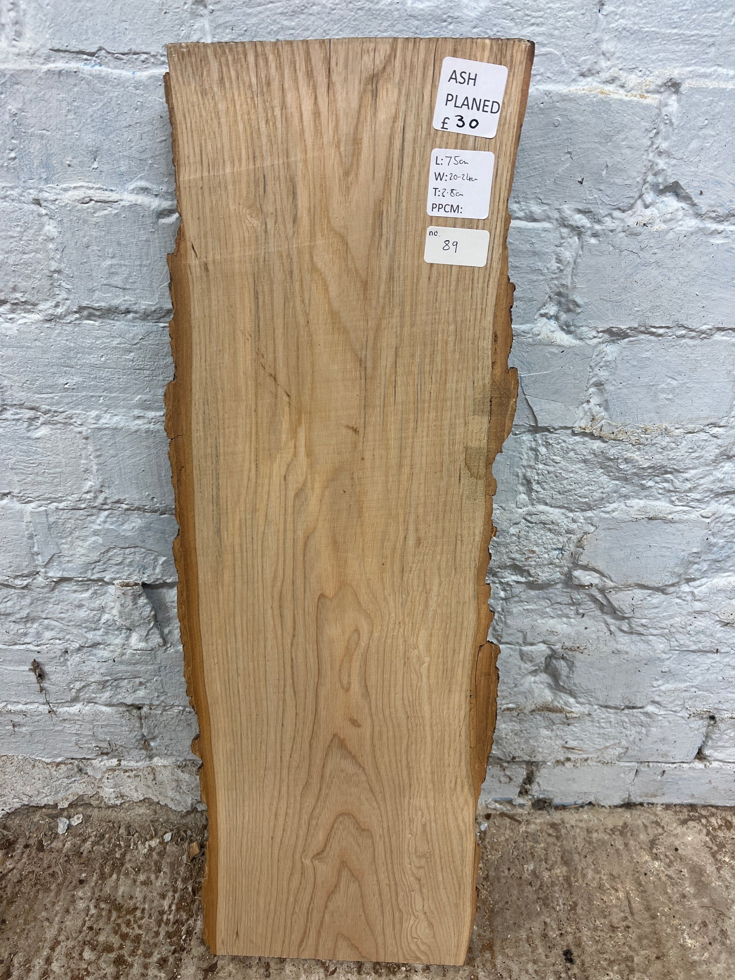 Ash No 89- 750x200-240x38mm Planed