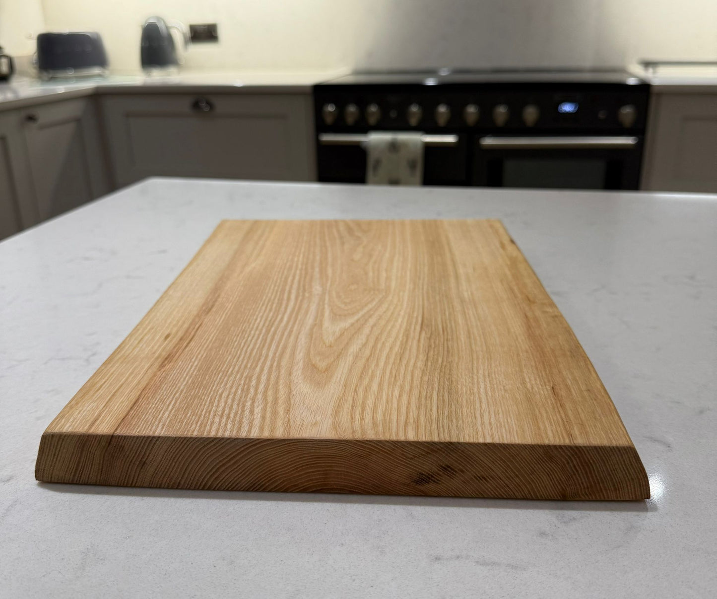 Ash Hand Made Kitchen Chopping Serving Board with Natural Edges