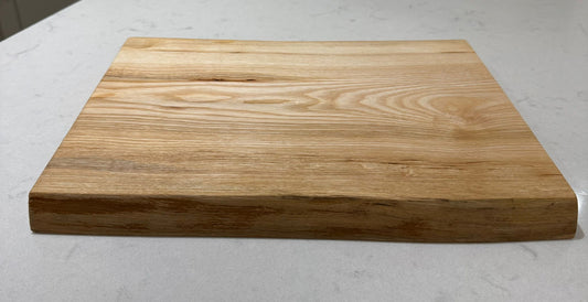Ash Hand Made Kitchen Chopping Serving Board with Natural Edges