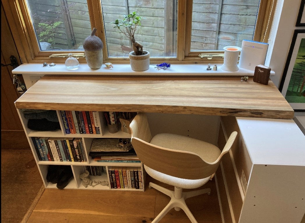 How To Build Rustic Small Writing Desk Make your own - Desk – The Rustic Wood Barn